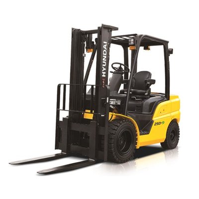Forklift unloading pallets from a truck in Benfleet
