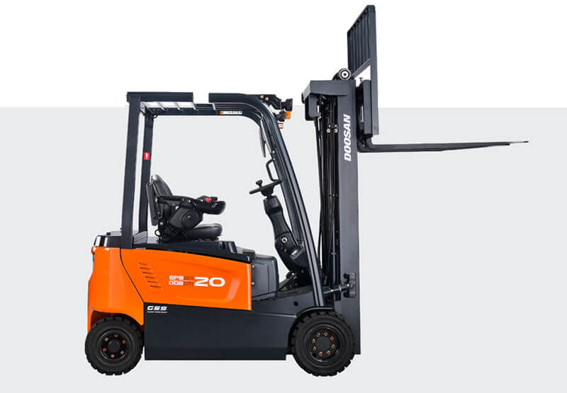 Forklift operator safely handling a commercial load in Benfleet